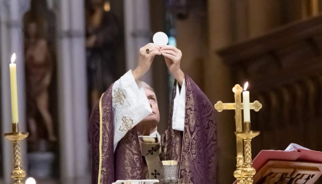 Mass at St Mary’s Cathedral for the launch of Eucharist28. Images by Giovanni Portelli Photography © 2026