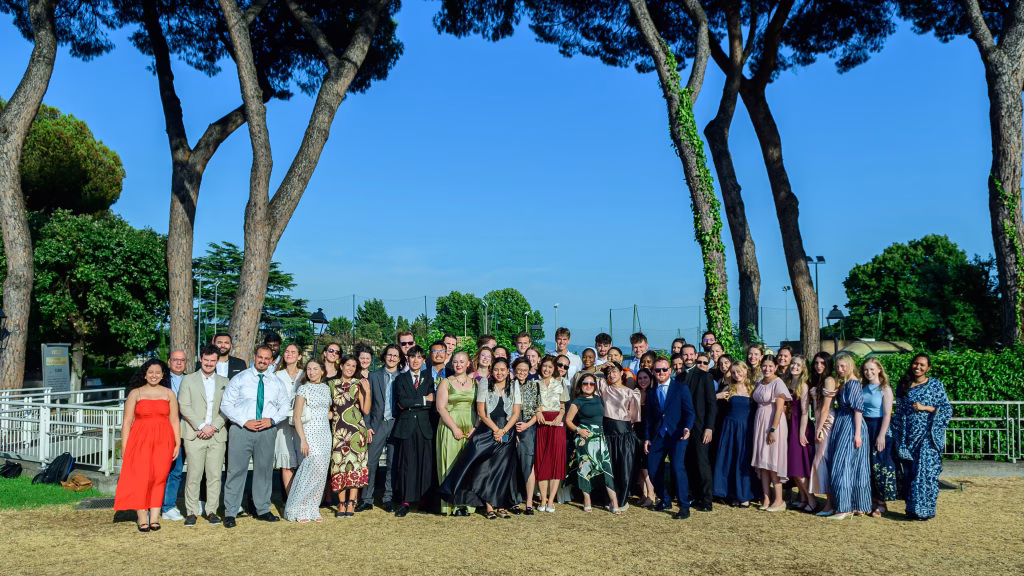 The EWTN Summer Academy 2026 participants in Rome on July 1, 2026. | Credit: Lemmy Ogbonnaya Ijioma/EWTN Summer Academy